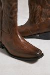 Thumbnail View 6: UO - Bottes de cowboy Dallas en cuir marrons