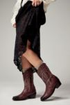 Thumbnail View 1: UO Rote Texas Bestickte Western Stiefel