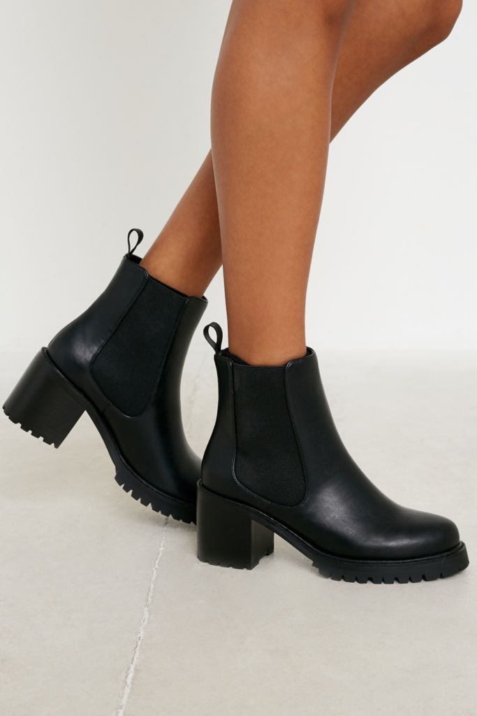 UO Boston Heeled Chelsea Boots Urban Outfitters UK