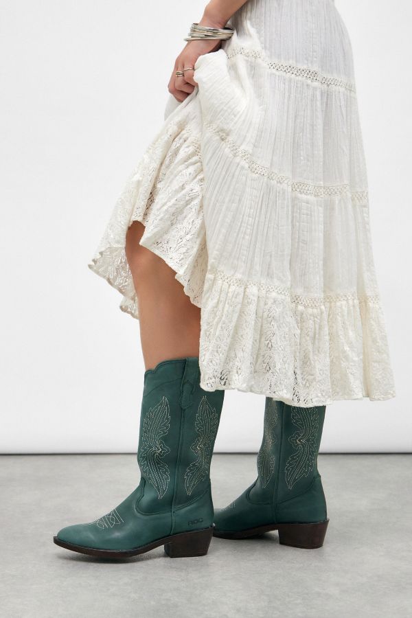 Slide View: 1: ROC UO Exclusive Indio Cisco Cowboy Boots