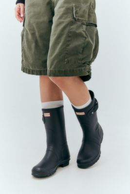 Hunter Botas de agua cortas originales negras