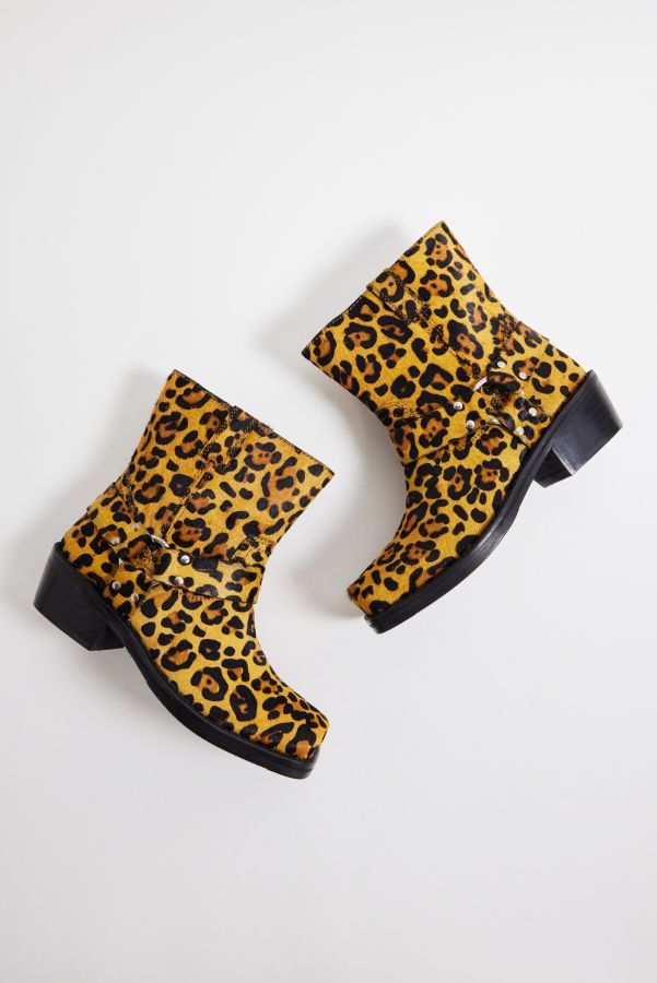 Vista de diapositivas: 2: Botas Moto Asra Brent Estampado Leopardo