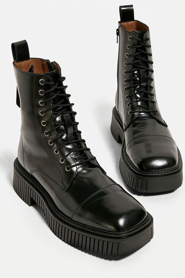 urbanoutfitters.com | ASRA Banksia Black Lace Up Boots