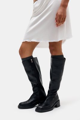 RAID Black Samber Knee High Boots