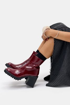 RAID Red Sugar Ankle Boots