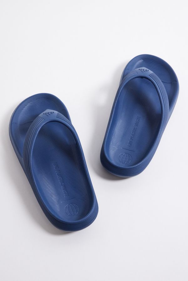 Vista diapositiva: 2: adidas Adicane Blue Flip Flops