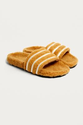 adilette teddy slides