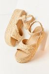 UO Rosalie Raffia Platform Sandals #4