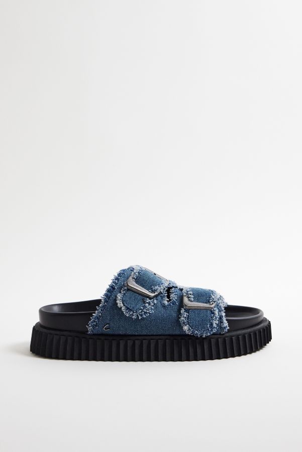 Vista diapositiva: 3: Circus NY Sandali con plateau in denim