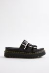 Vista en miniatura 3: Dr. Martens Black Hydro Leather Blaire Slide Sandals