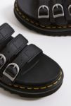 Vista en miniatura 5: Dr. Martens Black Hydro Leather Blaire Slide Sandals