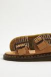 Vista en miniatura 4: Dr. Martens Tan Josef Nubuck Leather Buckle Slide Sandals