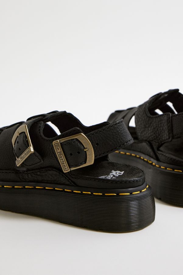 Vista diapositiva: 5: Dr Martens Sandali da pescatore Wrenlie neri