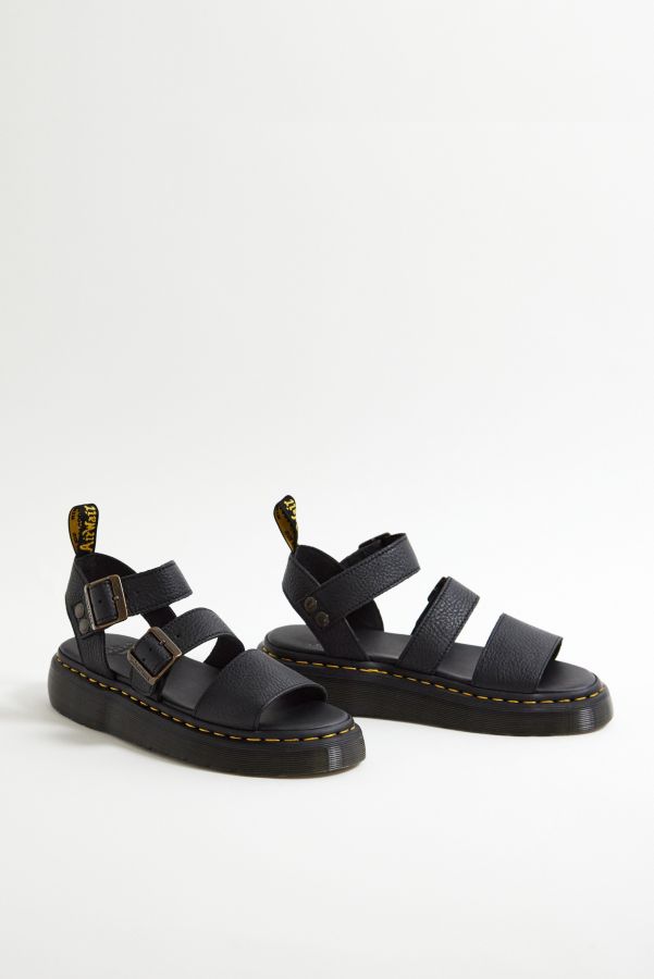 Vista diapositiva: 2: Dr. Martens Black Gryphon Quad Sandals