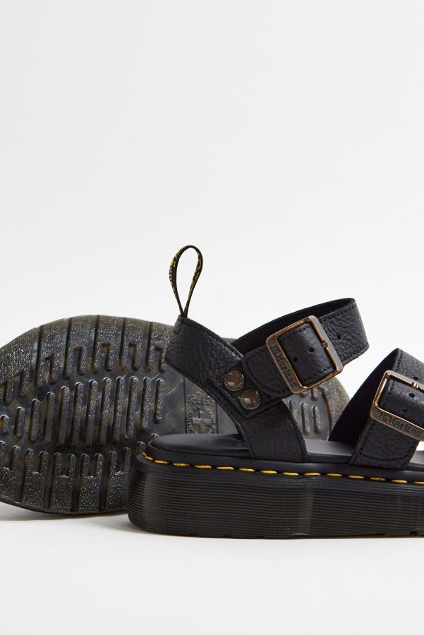 Vista diapositiva: 4: Dr. Martens Black Gryphon Quad Sandals