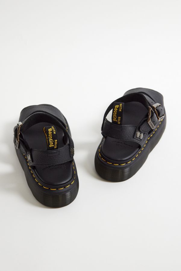 Vista diapositiva: 5: Dr. Martens Black Gryphon Quad Sandals