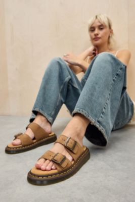 Dr. Martens Taupe Josef Sandalen