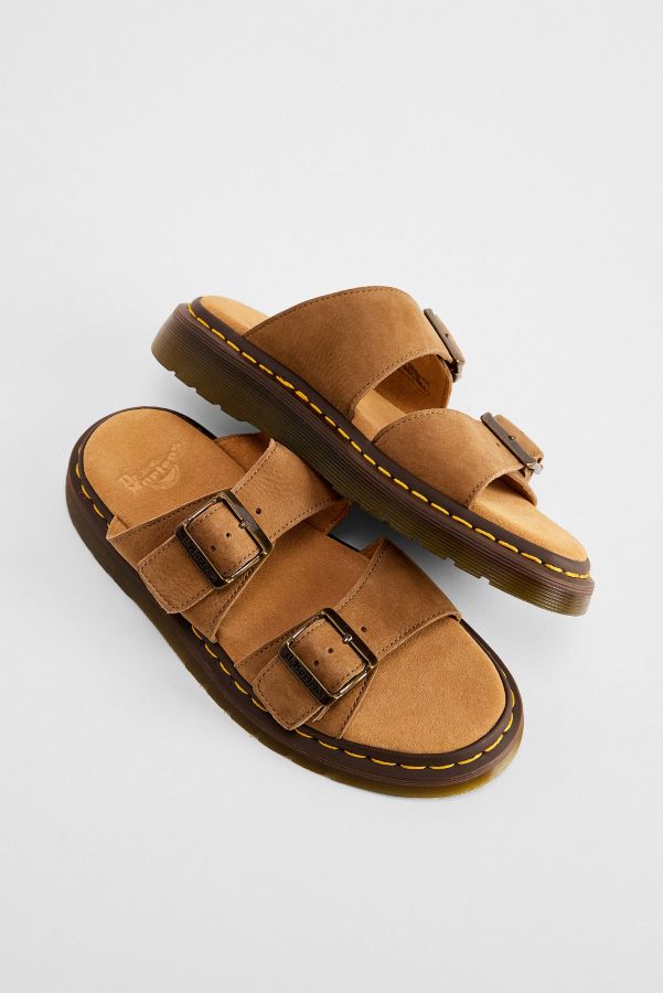 Slide View: 2: Dr. Martens Taupe Josef Sandals