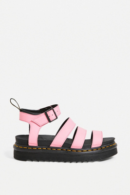 doc martens pink sandals