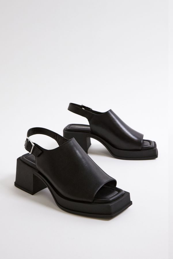 Vista de diapositivas: 2: Vagabond Black Hennie Block Heel Sandals