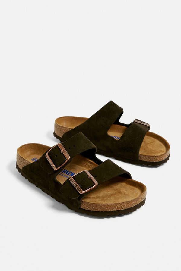tan suede sandals
