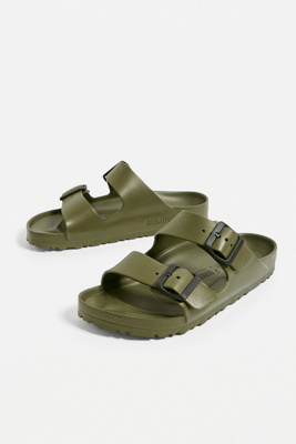 khaki birkenstock eva