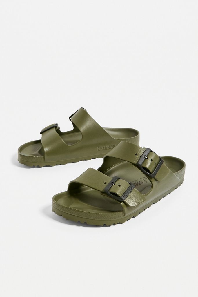 Birkenstock Arizona EVA Khaki Sandals Urban Outfitters UK