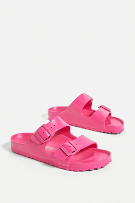 pink eva birkenstocks