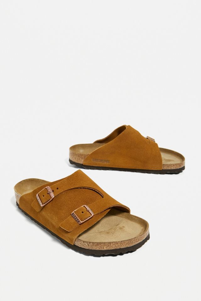 Birkenstock Zürich Mink Sandals | Urban Outfitters UK