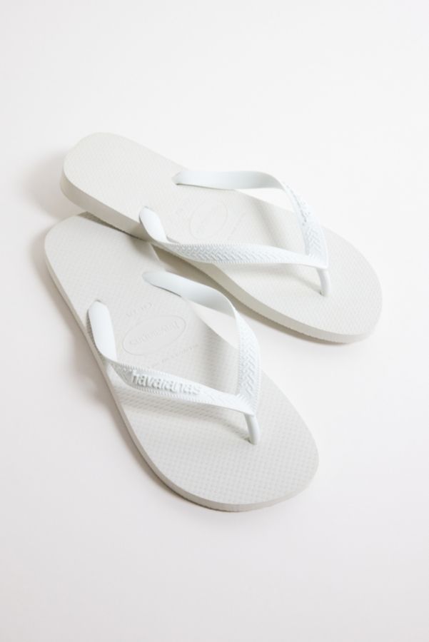 Vista de diapositivas: 2: Chanclas Havaianas Blancas