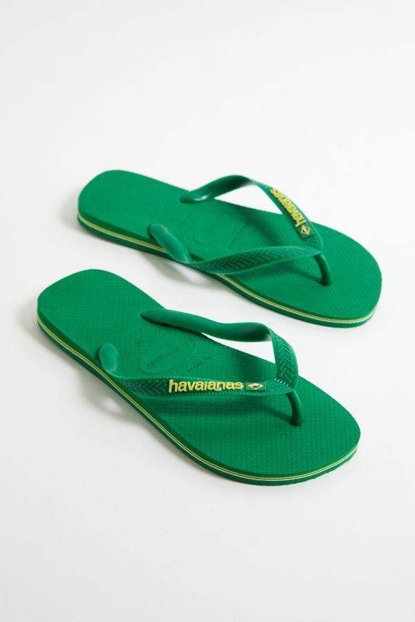 Vista diapositiva: 2: Havaianas Infradito Verde Brasile