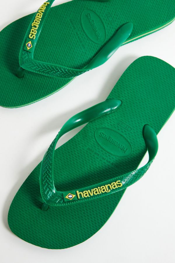 Vista diapositiva: 3: Havaianas Infradito Verde Brasile