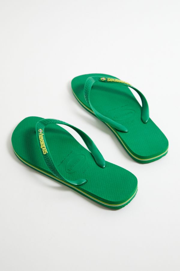 Vista diapositiva: 4: Havaianas Infradito Verde Brasile