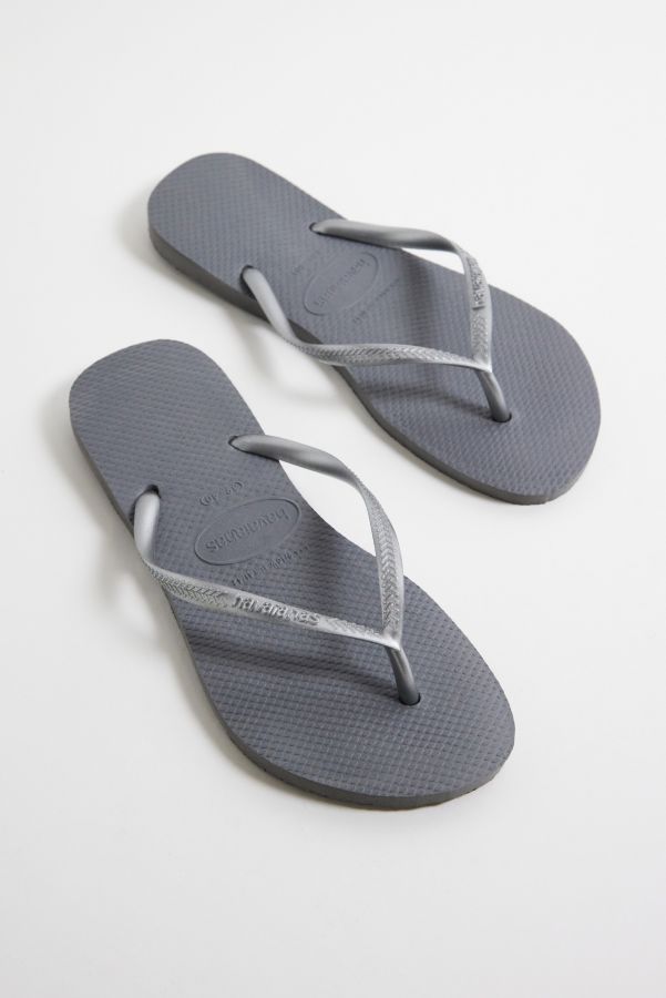 Vista diapositiva: 2: Havaianas Infradito Slim Grigie