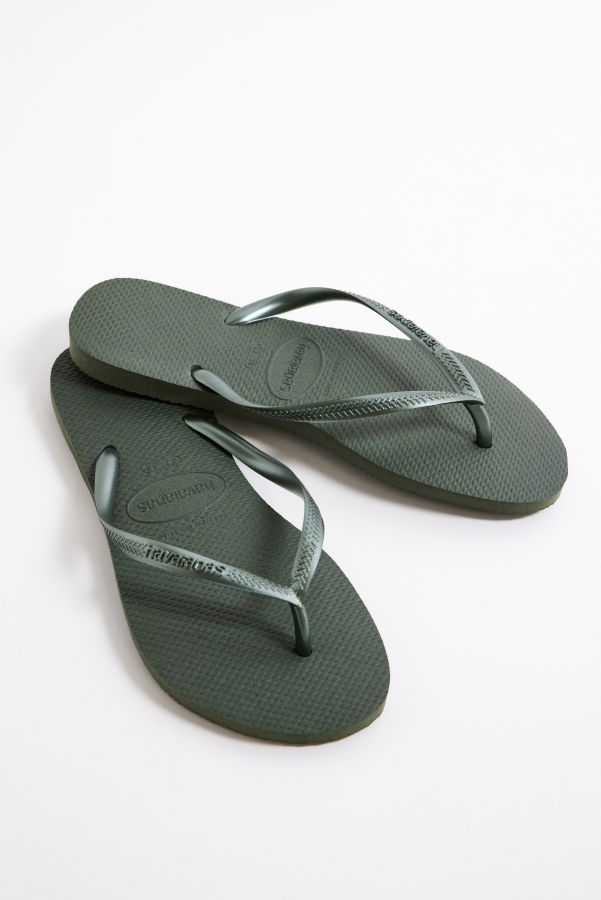 Vista diapositiva: 1: Havaianas Infradito Olive Top