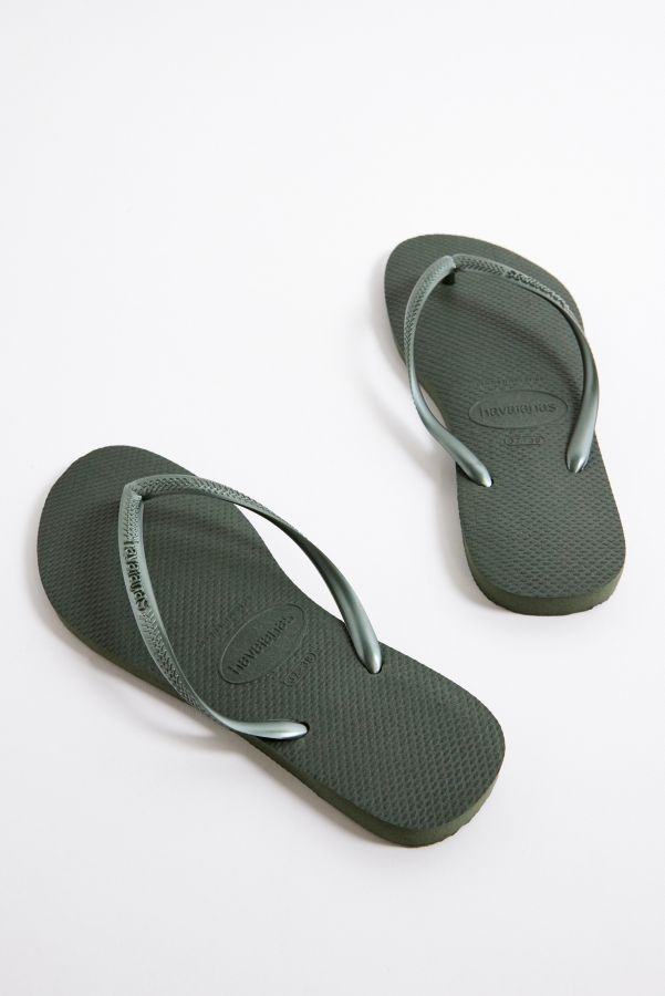 Vista diapositiva: 5: Havaianas Infradito Olive Top