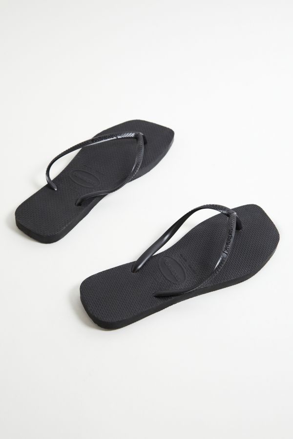 Vista diapositiva: 4: Havaianas Infradito Quadrate Slim Nere