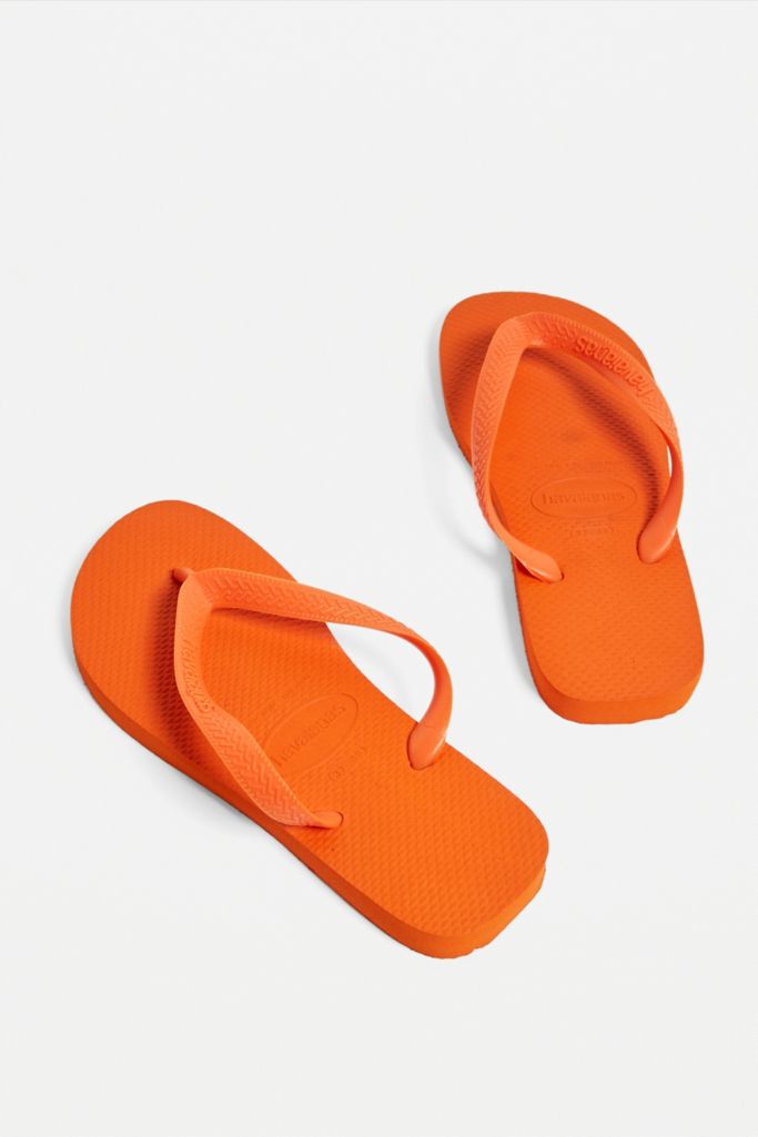 Orange havaianas slim online