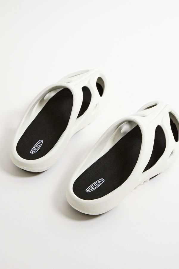 Slide View: 4: KEEN White Shanti Slider Sandals