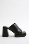 Thumbnail View 3: Charles & Keith Lucile Schwarze Block-Absatz-Plateau-Pantoletten