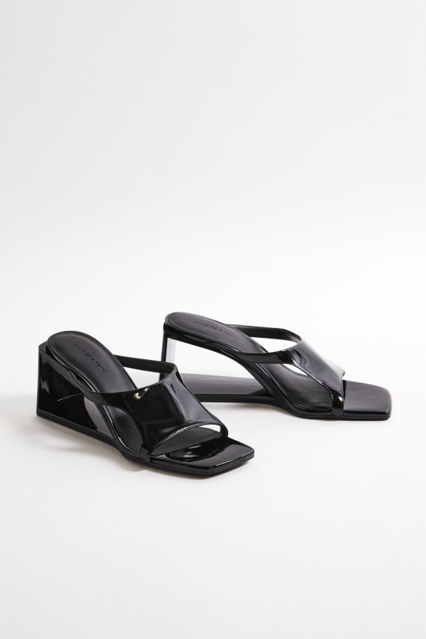 Slide View: 2: Charles & Keith Sandaletten mit Keilabsatz