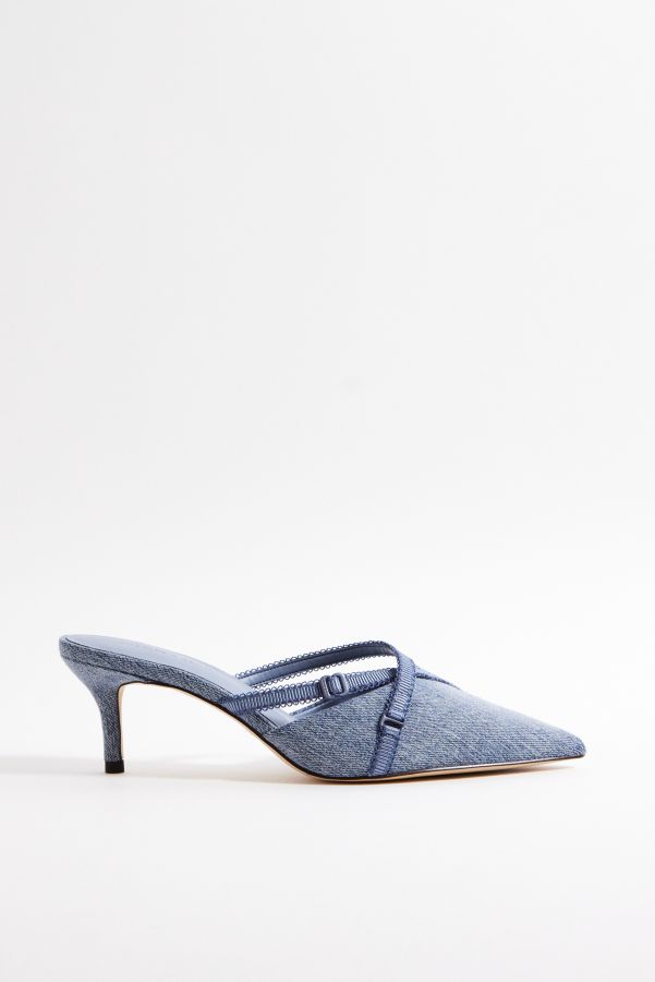 Slide View: 5: Charles & Keith Denim Pantoletten