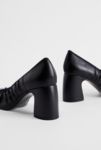 Thumbnail View 5: Charles & Keith Black Bow Heeled Ballerina Shoes