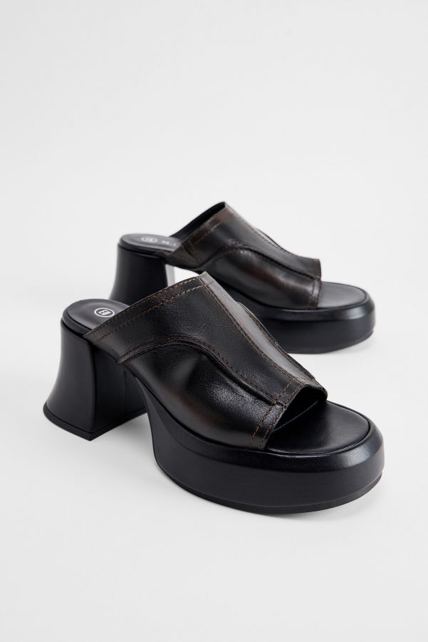 Slide View: 2: Miista Brown Lota Sandals