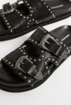 Thumbnail View 4: UO Nevada Black Leather Sandals