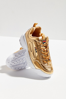 fila gold disruptor ii trainers