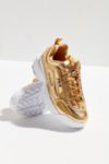 fila disruptor 2 metallic accent gold