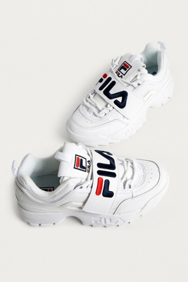 FILA Disruptor II Premium Split Colour Trainers | Urban Outfitters UK