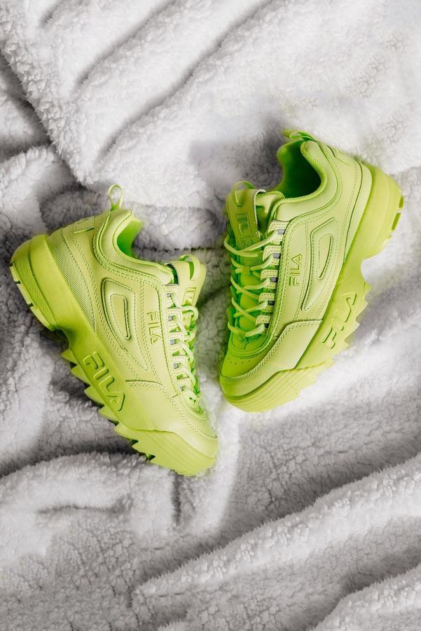 green fila disruptor 2