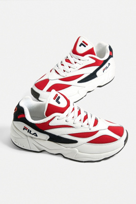 fila venom white trainers